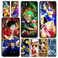 one piece luffy nico robin phone case for realme 8 7 6 pro c21 c3 c11 oppo a53 a52 a9 a54 a15 a95 reno7 se reno6 pro 5g z cover
