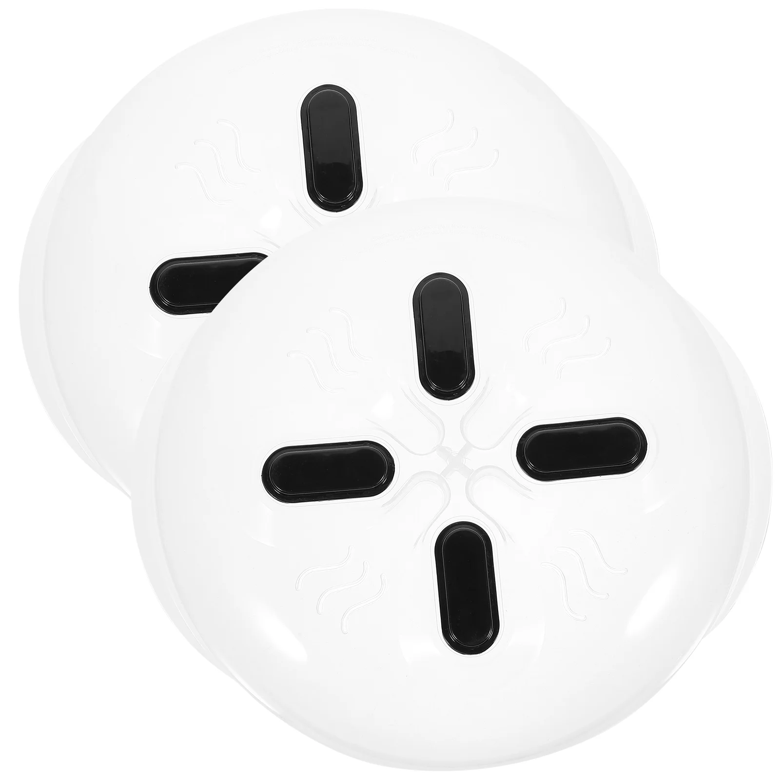 

2pcs Cover Microwave Cover Magnet Cover Cover Microwave Plate Cover Microwave Plate Cover Magnetic Microwave Cover