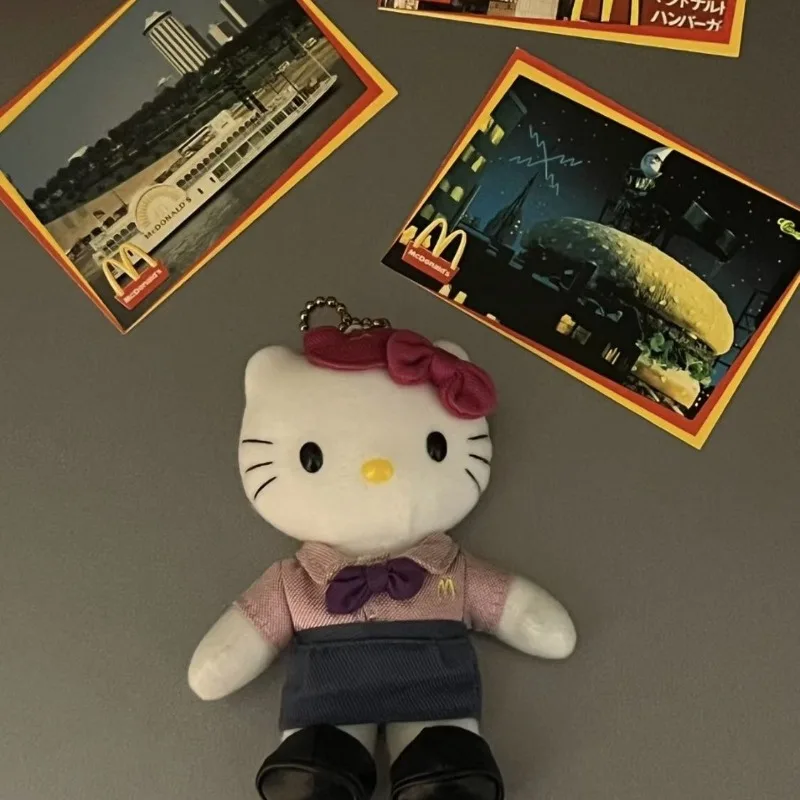 

McDonalend HelloKitty Figure Cartoon Doll Stuffed Animals Bag Pendant Ornaments Accessories Keychain Toy