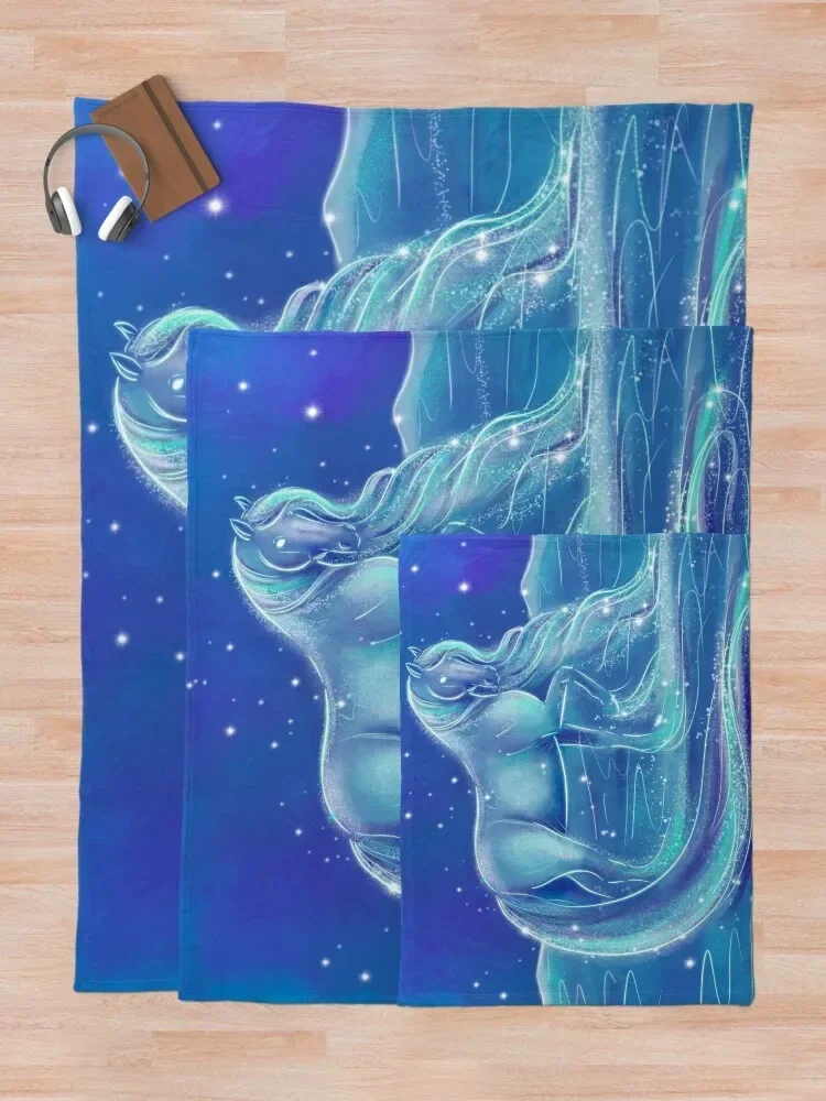 Одеяло Nokk Water Spirit Horse персонализированные подарки дизайнеры для младенцев