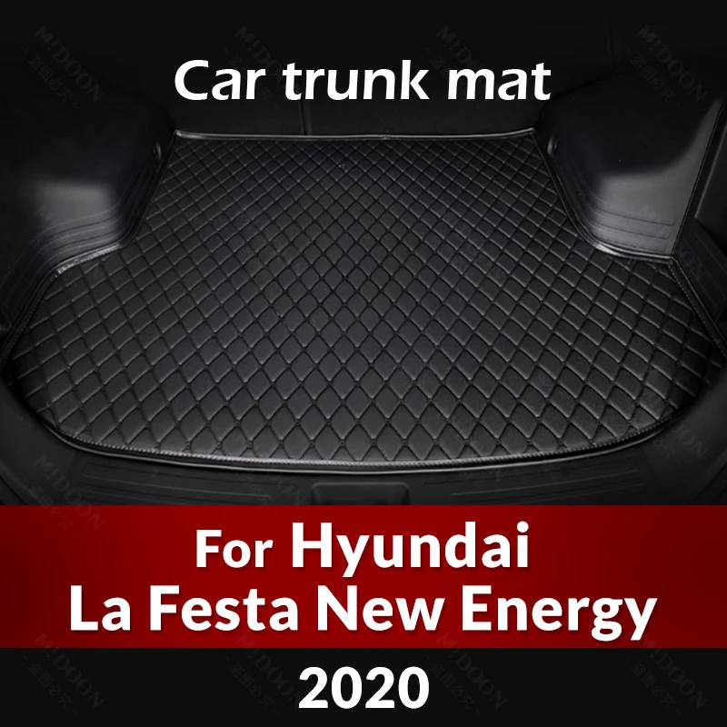 

Автомобильный коврик для багажника для Hyundai La Festa New Energy 2020, пользовательские автомобильные аксессуары, украшение интерьера автомобиля