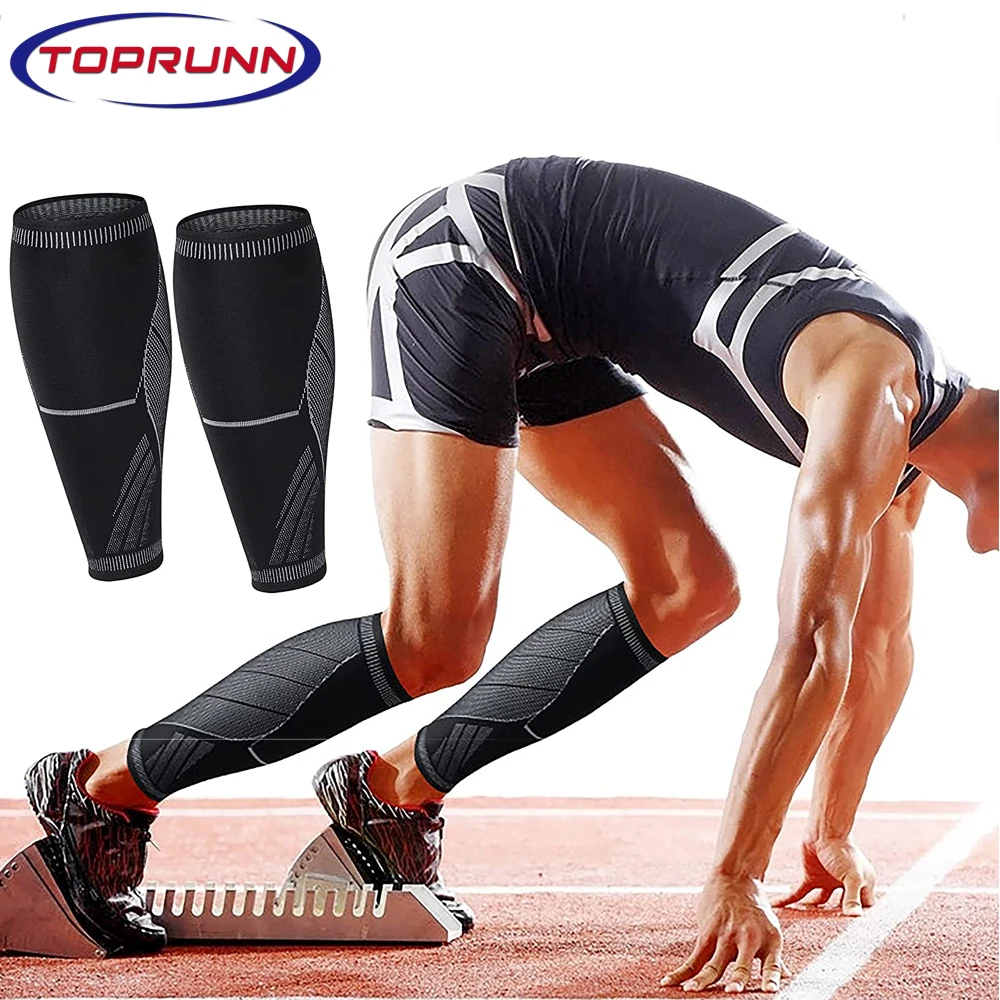 

1Pc Calf Compression Sleeves for Men Women Leg Compression Socks for Shin Splint Varicose Vein Calf Pain Relief,Great for Runner