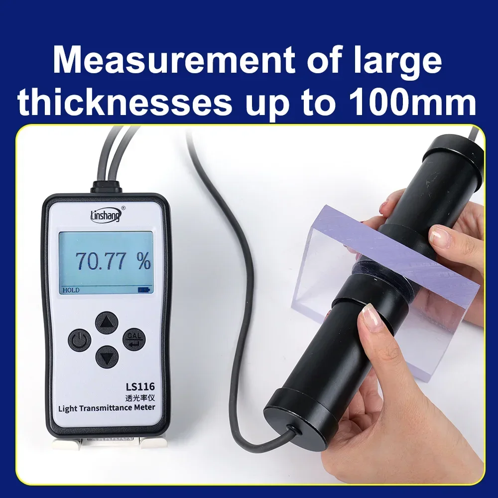 Видимый светильник измеритель коэффициента пропускания поликарбонат