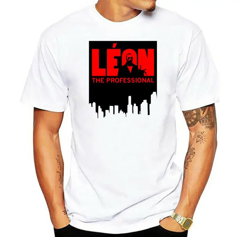 

Leon The Professional V7 Футболка белая постер фильма все размеры S-3Xl футболка с круглым вырезом