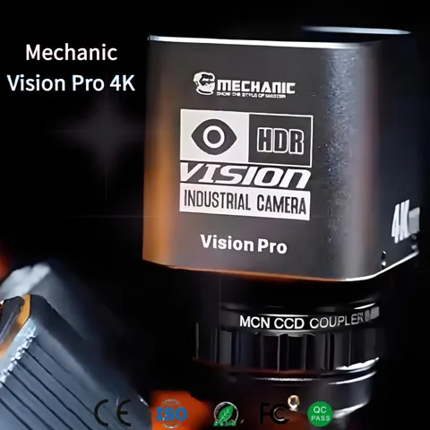 Умная беспроводная камера для микроскопа 4K, 8 МП, 1/1,8 дюйма, CMOS, автоматический баланс белого цвета, синхронизация AV в реальном времени, совместимая с Olympus/Nikon