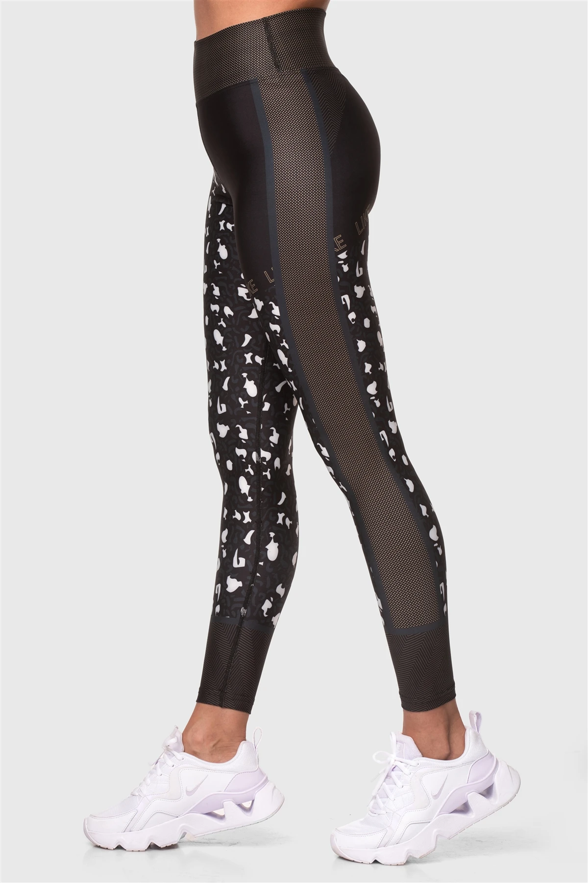Superstacy Digital High Waist Patterned Fitness Leggings