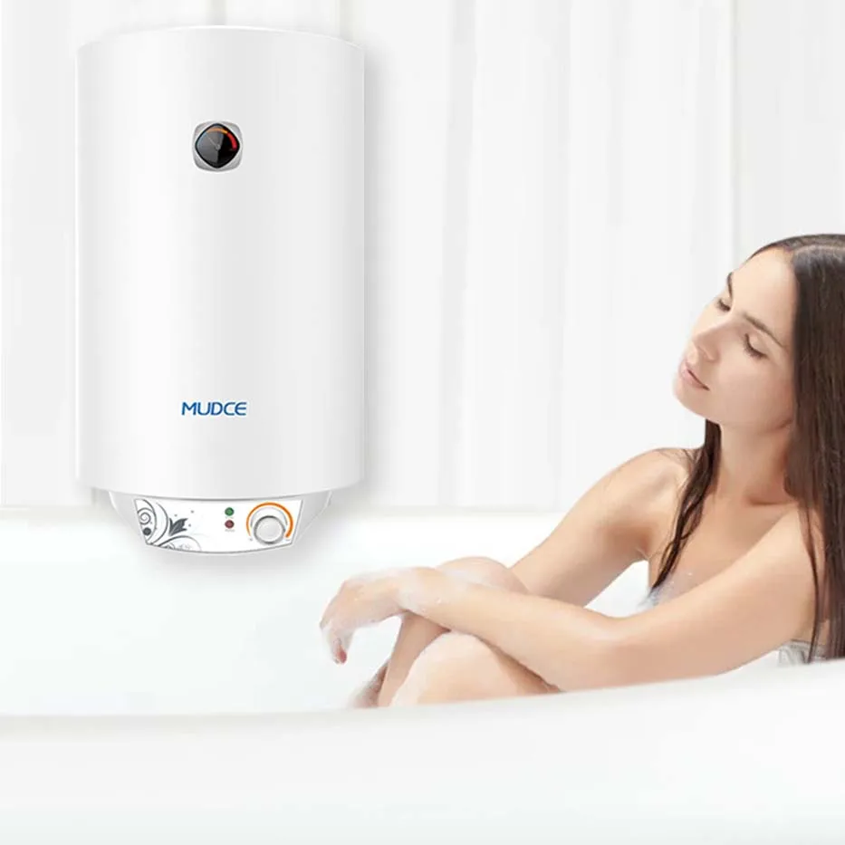 

MUDCE manufacture 80L 100L 120L Led Thermometer Water Heater Standard Hot Water Heater