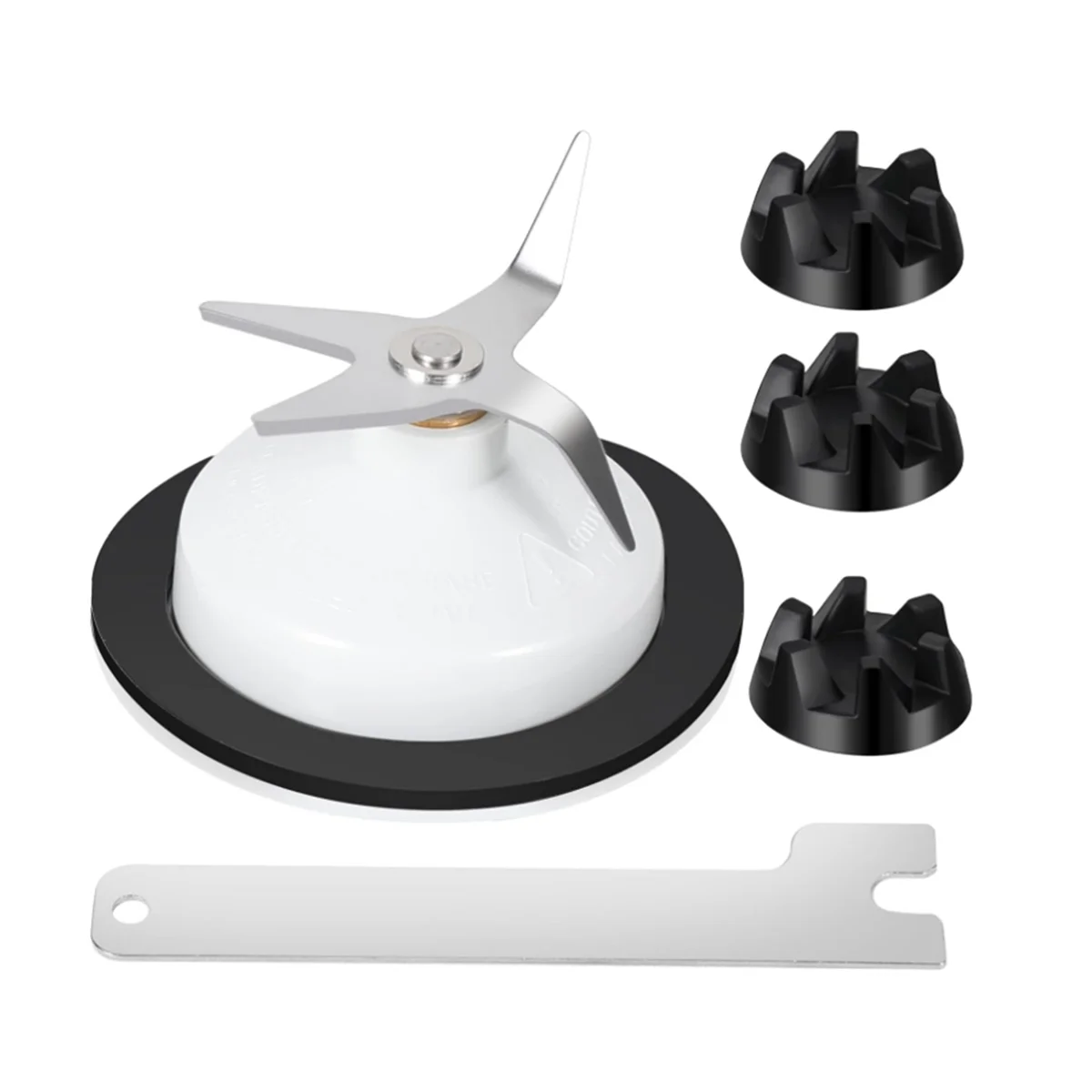 9704230 Соединитель блендера с комплектом гаечных ключей лезвие 4-стулное резиновым