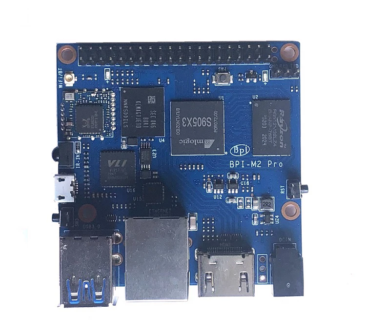 Новый четырехъядерный процессор Banana PI BPI M2 Pro Amlogic S905X3 Cortex-A55 (2 0xx ГГц)
