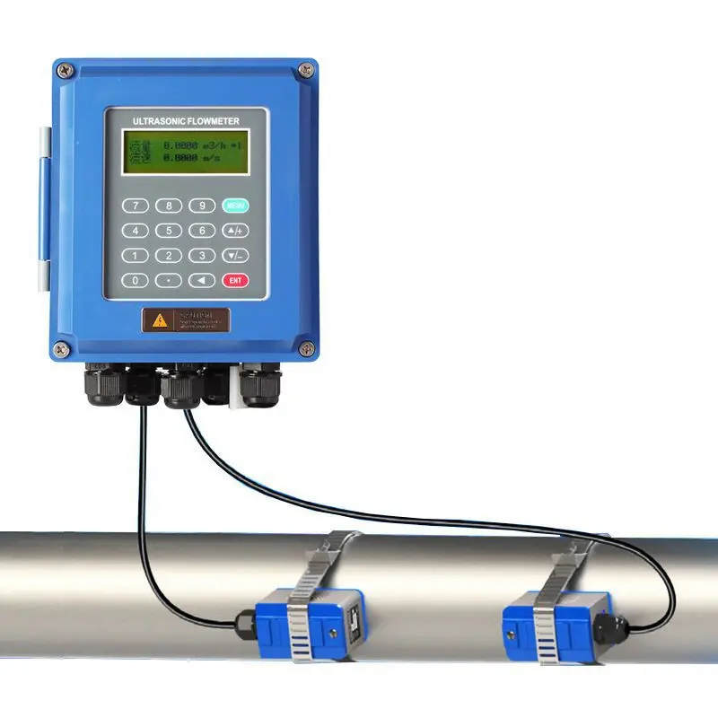 

TUF-2000B ультразвуковой расходомер для сточных вод ультразвуковой для жидкости расходомер настенный DN50mm-DN700mm OCT импульсный выход RS485