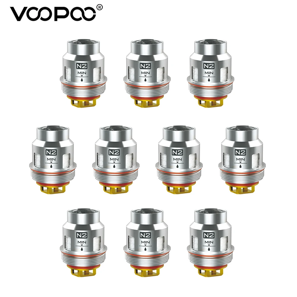 Двойные сетчатые катушки VOOPOO Uforce N2 сопротивление 0 3 Ом DL 45-80 Вт для Drag 2 Mini |