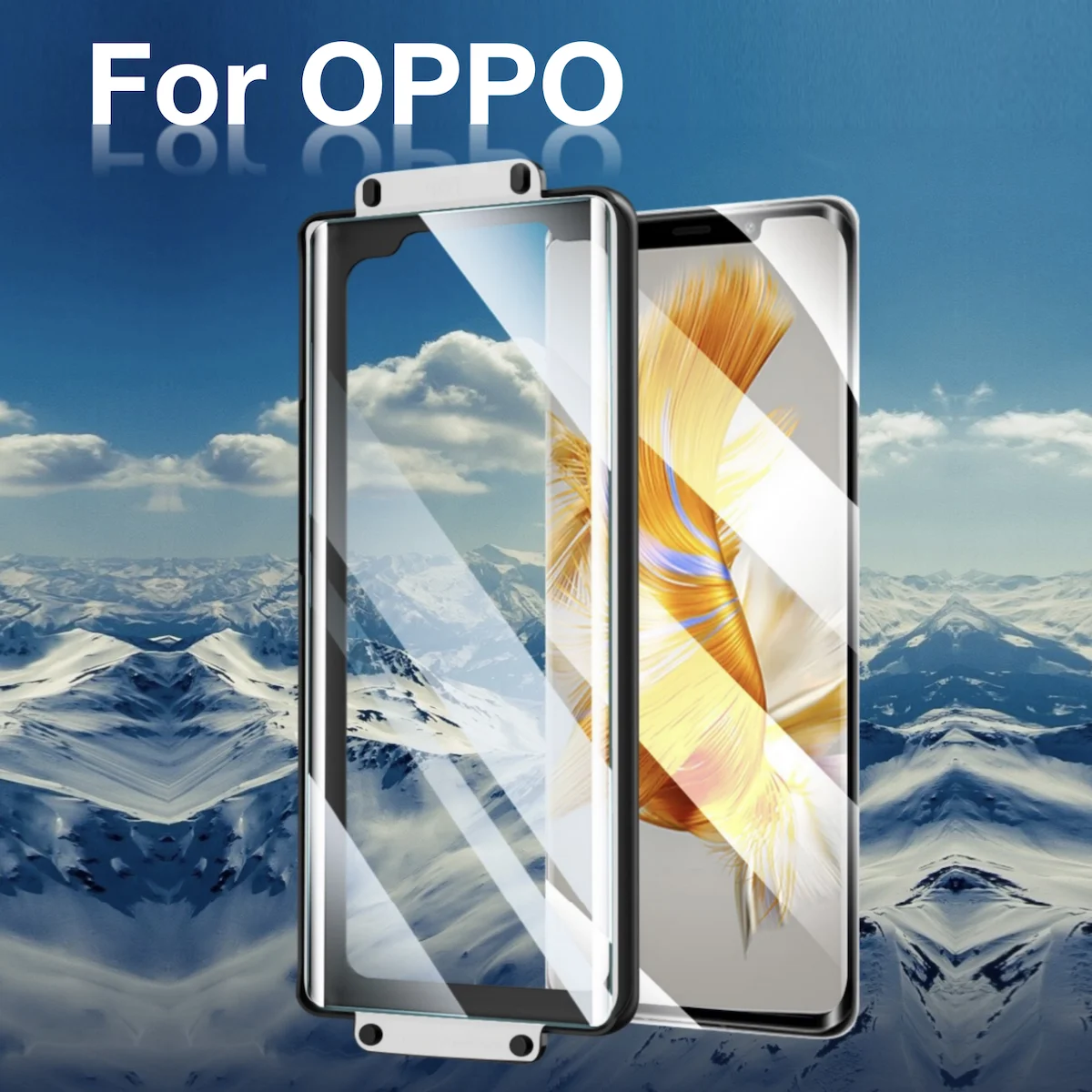 For OPPO Find X6 X5 X3 PRO Plus  X2 Screen Protector OPPO Reno 9 8 6 5 4 3 Glass Gadgets Accessories Protections Protective
