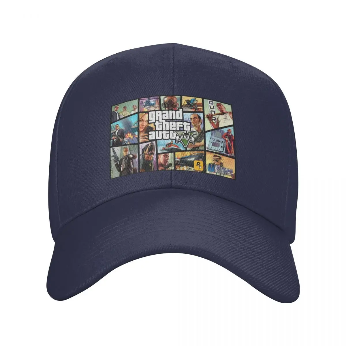 

Classic Adventure Game Grand Theft Auto Baseball Cap Men Women Personalized Adjustable Adult GTA Dad Hat Snapback Summer Hats