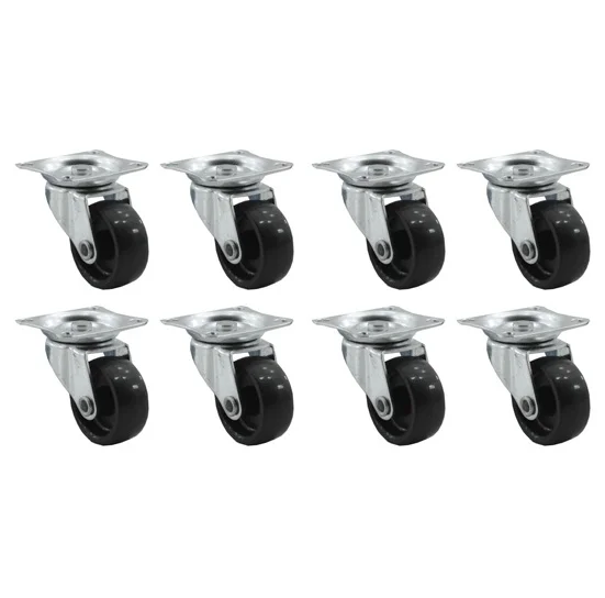 

8 Rotating Wheeled 3,2 cm. Small furniture suitcases and vases