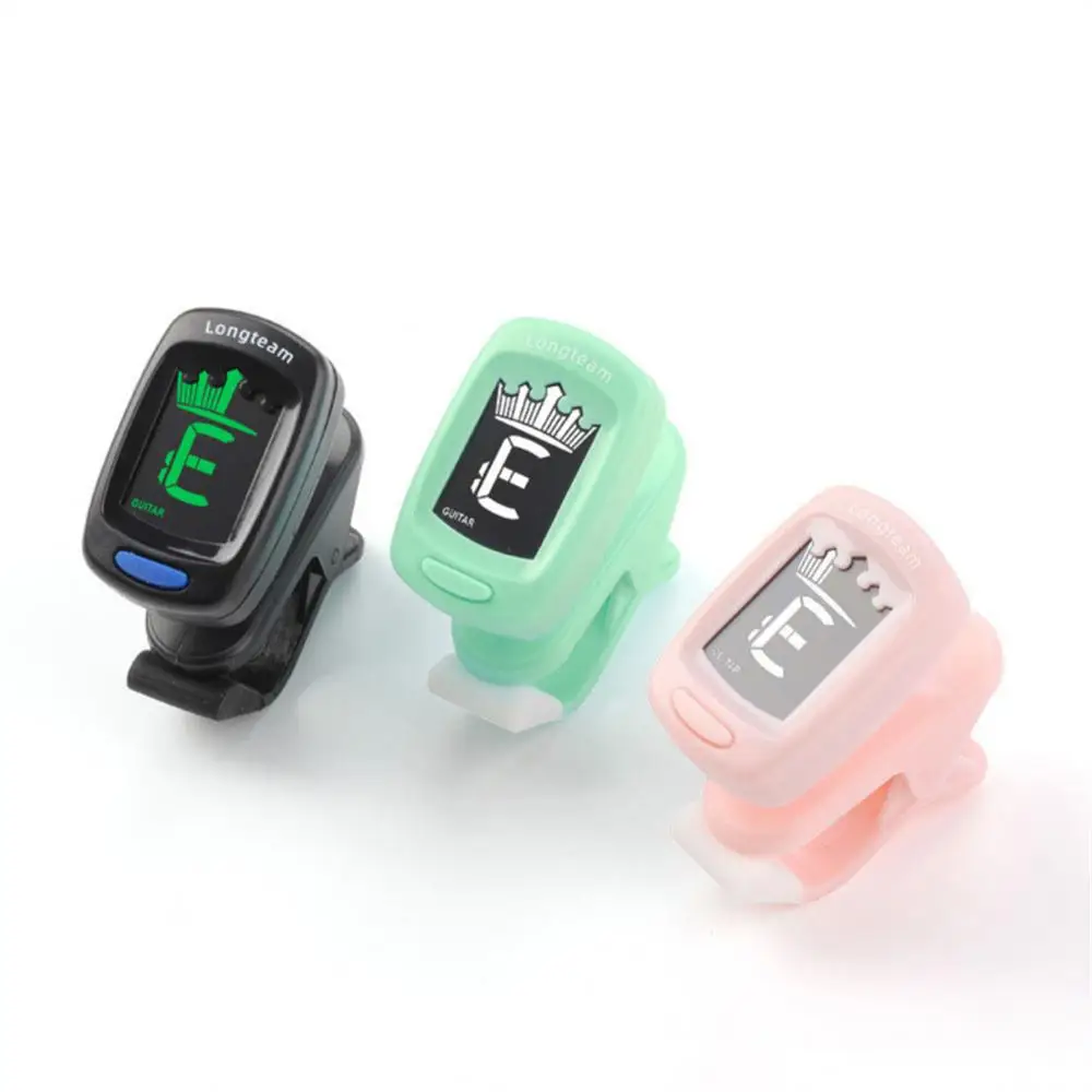 

Fool Tuner Mini Accurate Guitar Accessories Folk Guitar Bass Violin Ukulele Tuner Lcd Digital Display Instrument Tuner Simple