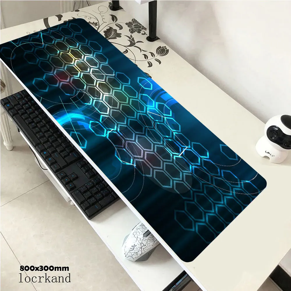 

Геометрические игровые аксессуары, коврики для мыши для компьютера, ноутбука, игровой расширенный коврик для мыши, большой коврик для мыши ...