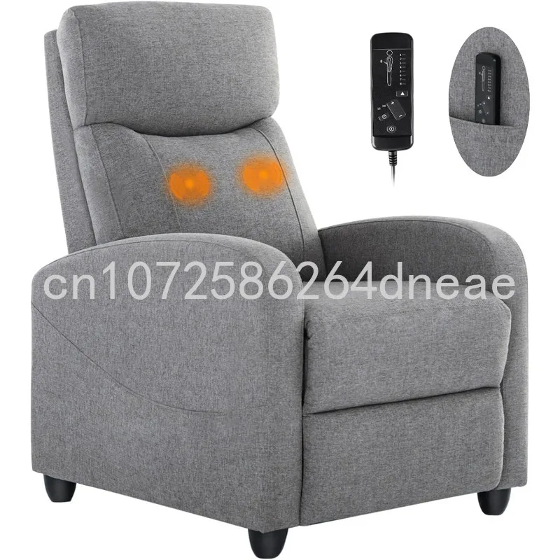 

Кресло с откидывающейся спинкой для гостиной, регулируемое современное кресло из ткани