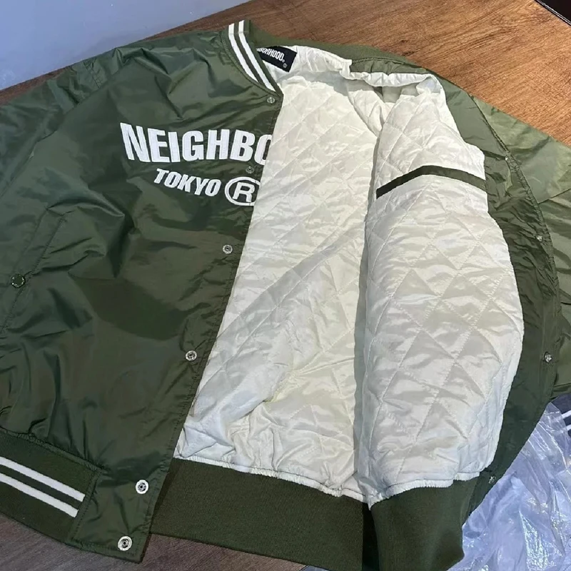 Японский модный стиль NEIGHBORHOOD бейсбольная форма с нашивкой в виде алфавита