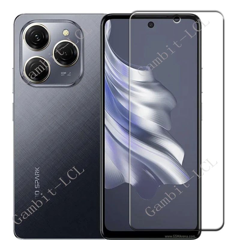 2 шт. прозрачная защитная пленка 9H HD для Tecno Spark 20 Pro 6 78 дюйма
