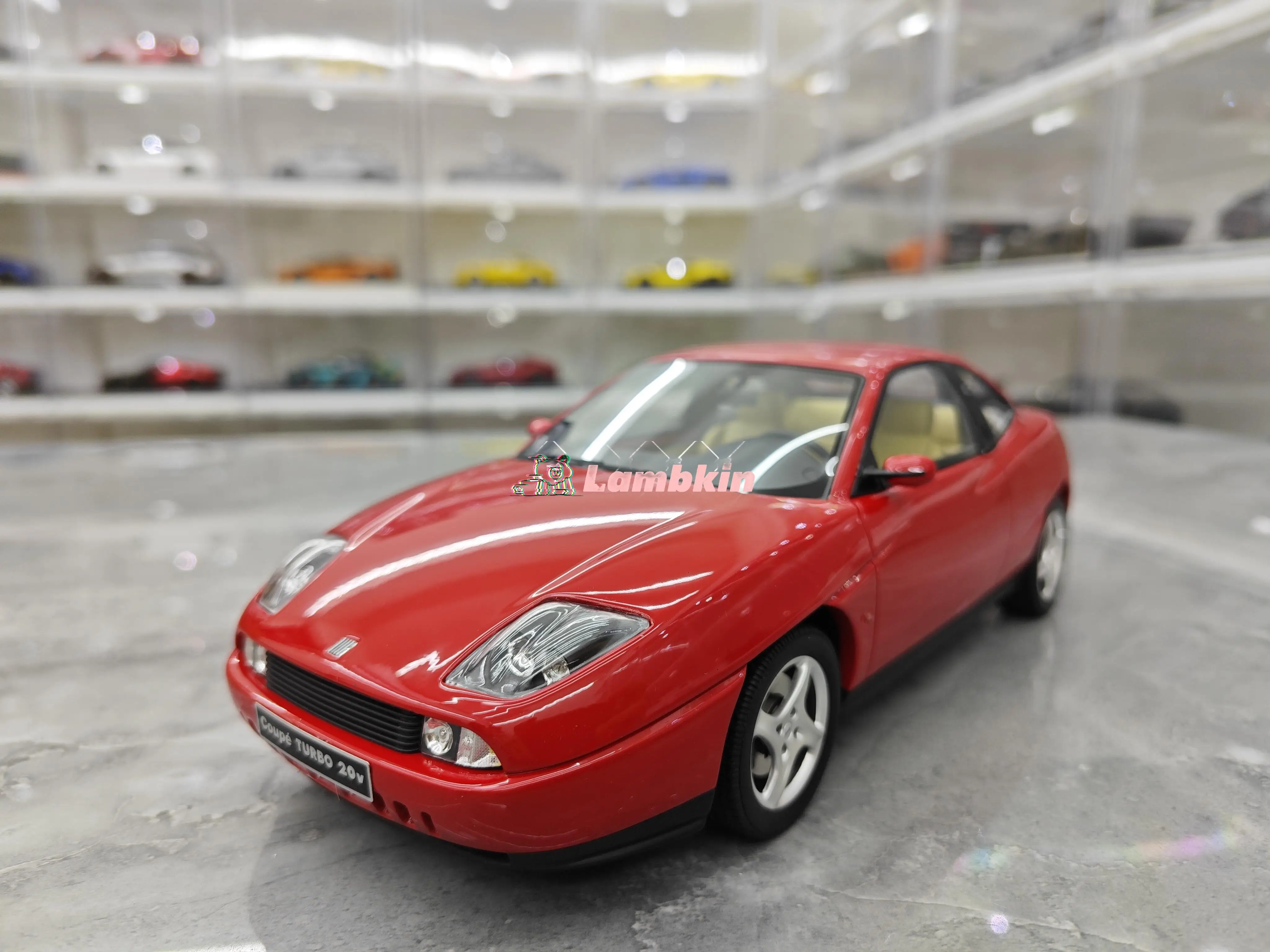 OTTO 1/18 1997 honda FIAT COUPE TURBO 20 В ограниченная модель автомобиля из смолы украшение