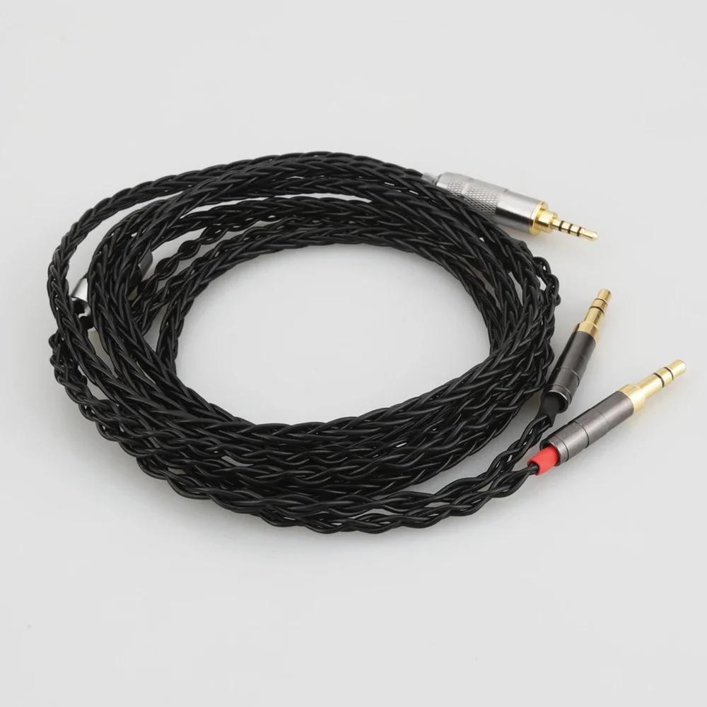 HiFi Audiocrast 8-жильный кабель для наушников Denon AH-D600 D7100 Hifiman Sundara Ananda HE1000se HE6se he400