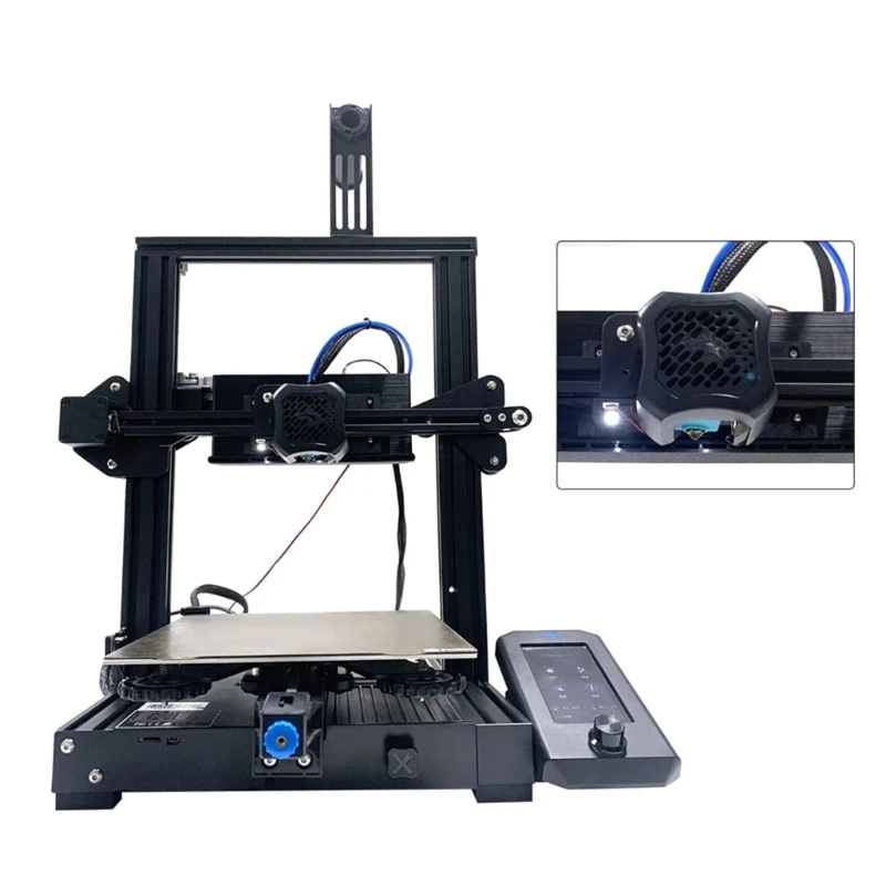 ADWE Hotend Lighting Насадка для 3D-принтера Светодиодная подсветка украсит вашу область