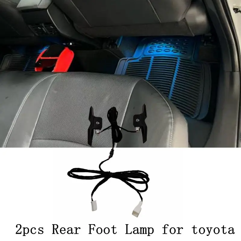 

2 шт. задний фонарь для Toyota RAV4 Corolla Cross ALTIS CAMRY Highlander, окружающий свет, декоративный светильник