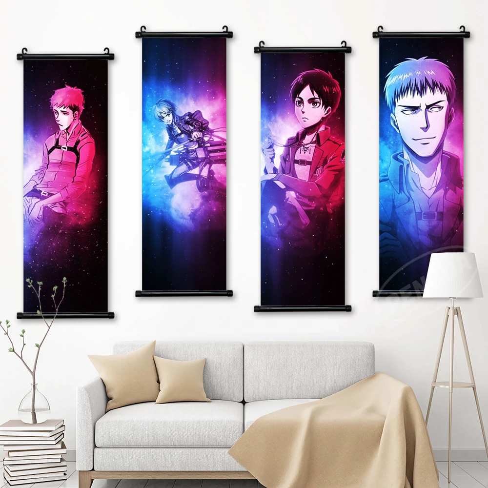 

Canvas Print Attack On Titan Wall Armin Arlert Art Anime Home Decoration Hang Painting Scroll Levi Ackerman Picture Living Room