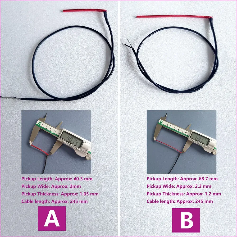 Акустическая гитара красные пьезозвукосниматели для Matrix бортовой предусилитель