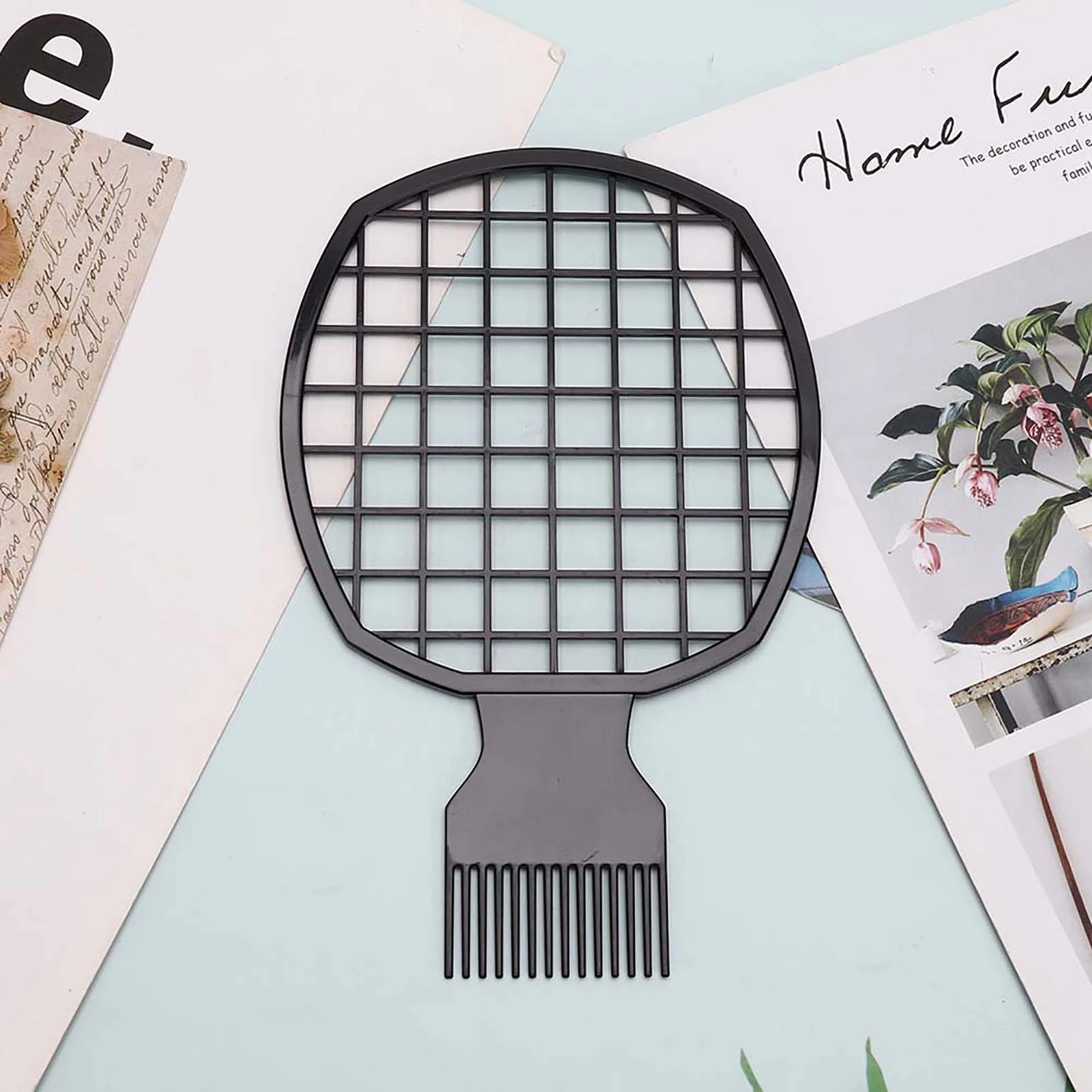 Афро-гребень Инструмент Для Укладки Волос Вьющихся Мужская Горячая Перманентная