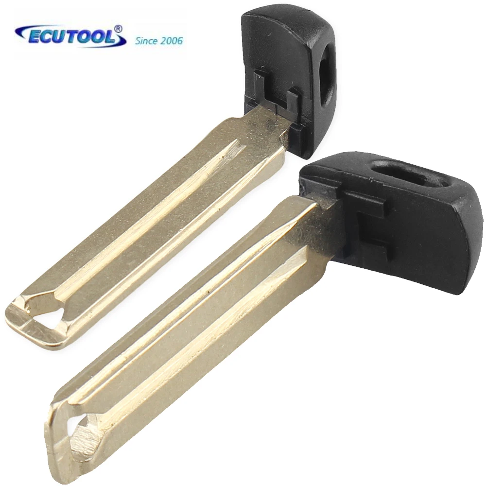 

10pcs/lot Uncut Smart Key Emergency Blade For Toyota Corolla Camry Prius RAV4 Keyless Entry Remote Fob