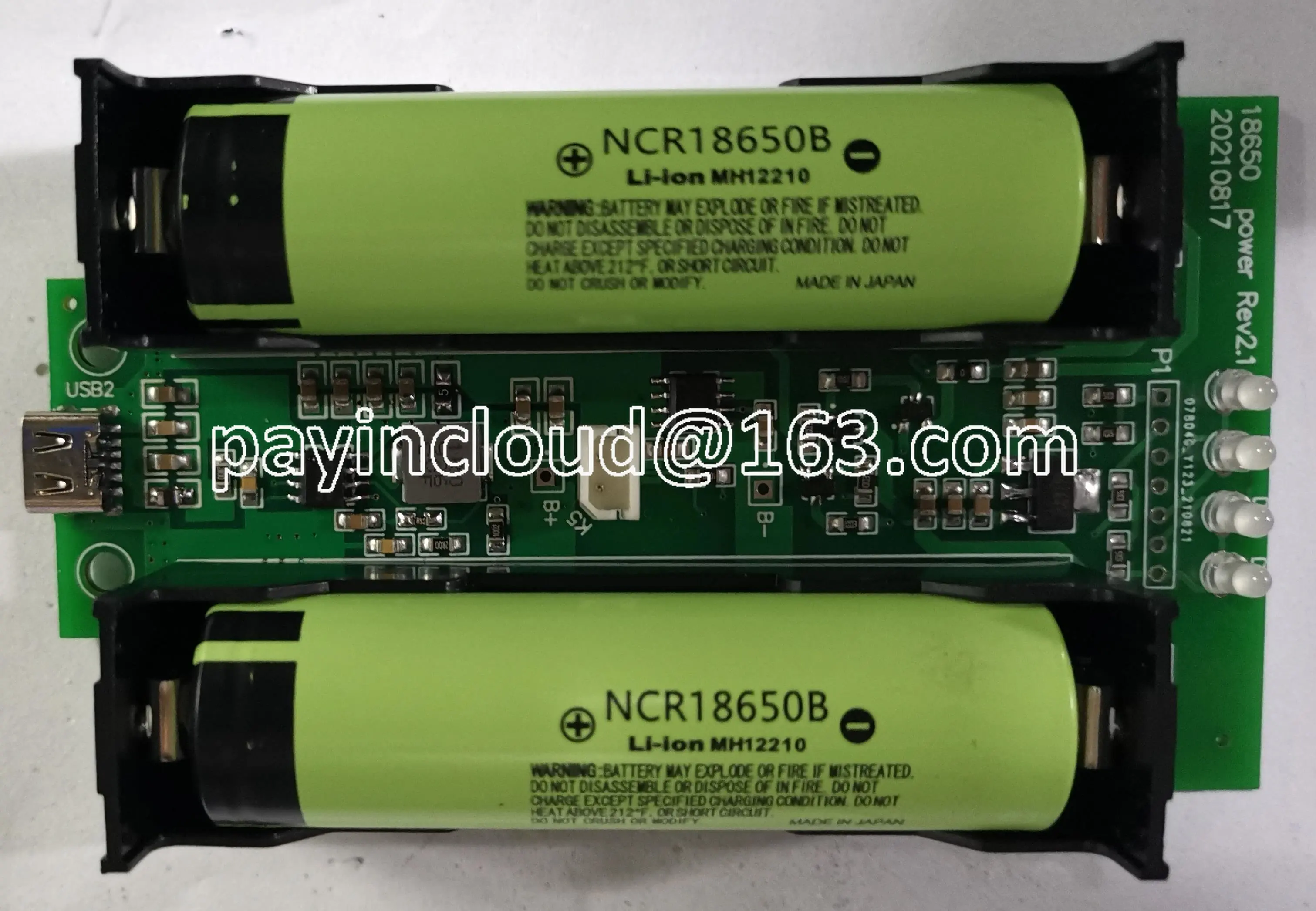 

Lithium Battery Charging Circuit 5v2a 3.3V With Switch Machine