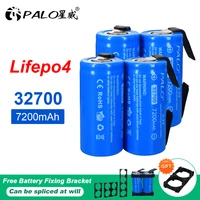 palo 3 2v 7200mah 32700 lifepo4 rechargeable battery 35a continuous discharge maximum 55a high power batterydiy nickel sheets