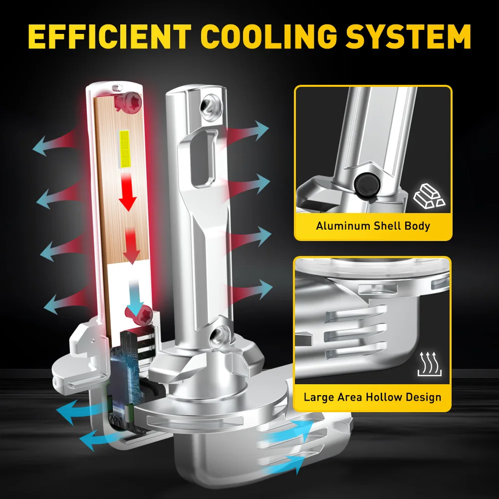 AUXITO 2 шт. H27W/2 лампочки 880 H27W/1 H27 881 лампы для ...