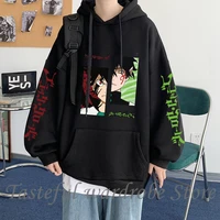 asta graphic print anime hoodie menwomen harajuku black clover sweatshirts y2k fashion hip hop streetwear unisex oversized top