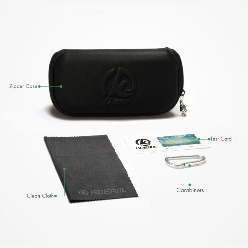 Мужские солнцезащитные очки с застежкой-молнией