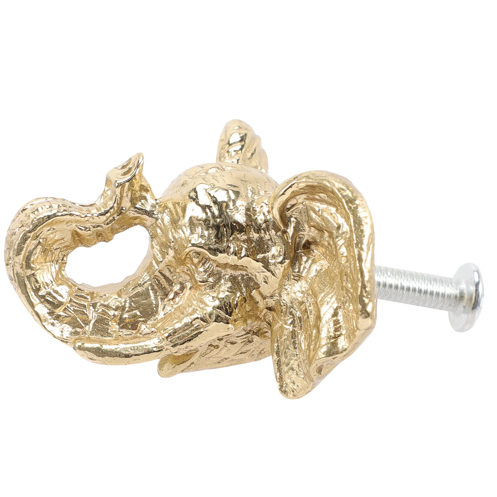 

Elephant Head Handle Closet Door Knobs Elephant Furniture Handle Shoebox Cabinet Pulling Handle Brass Cabinet Handle