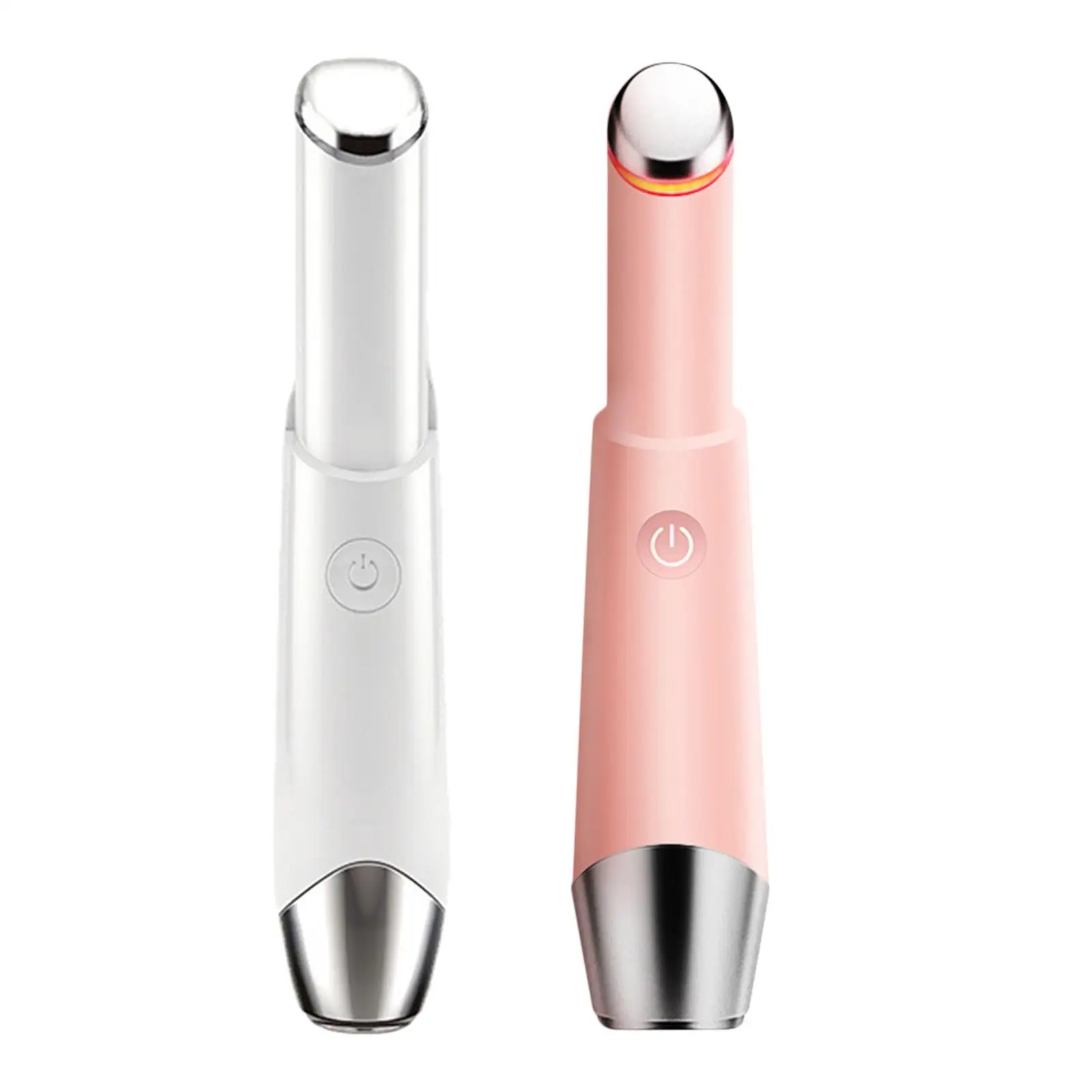 

2 in 1 Electric Vibration Heated Eye Massager Massage Pen for Remove Puffiness Relieve Eye Fatigue Lightening Dark Circles