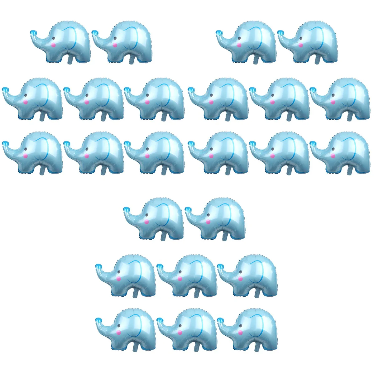 

Elephant Balloons Balloon Birthday Party Baby Shower Decorations Kids Animalcartoonboyaluminum Decor Novelty Wild Farm Zooballon