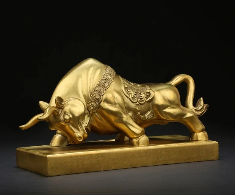 Фортуна медный бык поселение чистая медь превращается небьющаяся для гостиной