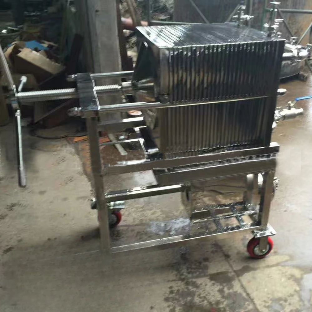 DK1 Пресс-фильтр для отработанной воды с насосом Химическая жидкость и каркасным