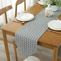 stripe table runner nordic style simple table cloth modern tablecloth restaurant banquet wedding party dining table decoration