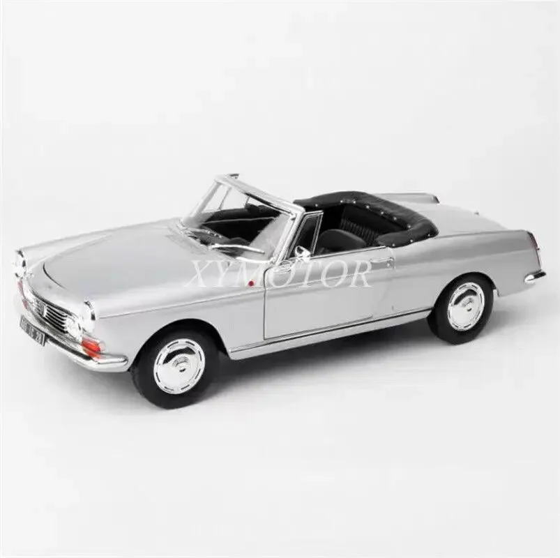 NOREV 1/18 для Peugeot 404 кабриолета 1967 литые модели автомобилей серебряные игрушки