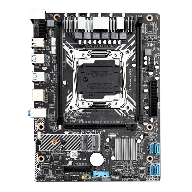 

X99 Motherboard X99-GT LGA 2011-3/4 DDR4 Dual Channels Support 2X32G for E5 2678V3/2620V3/2650V3/V4 Processors