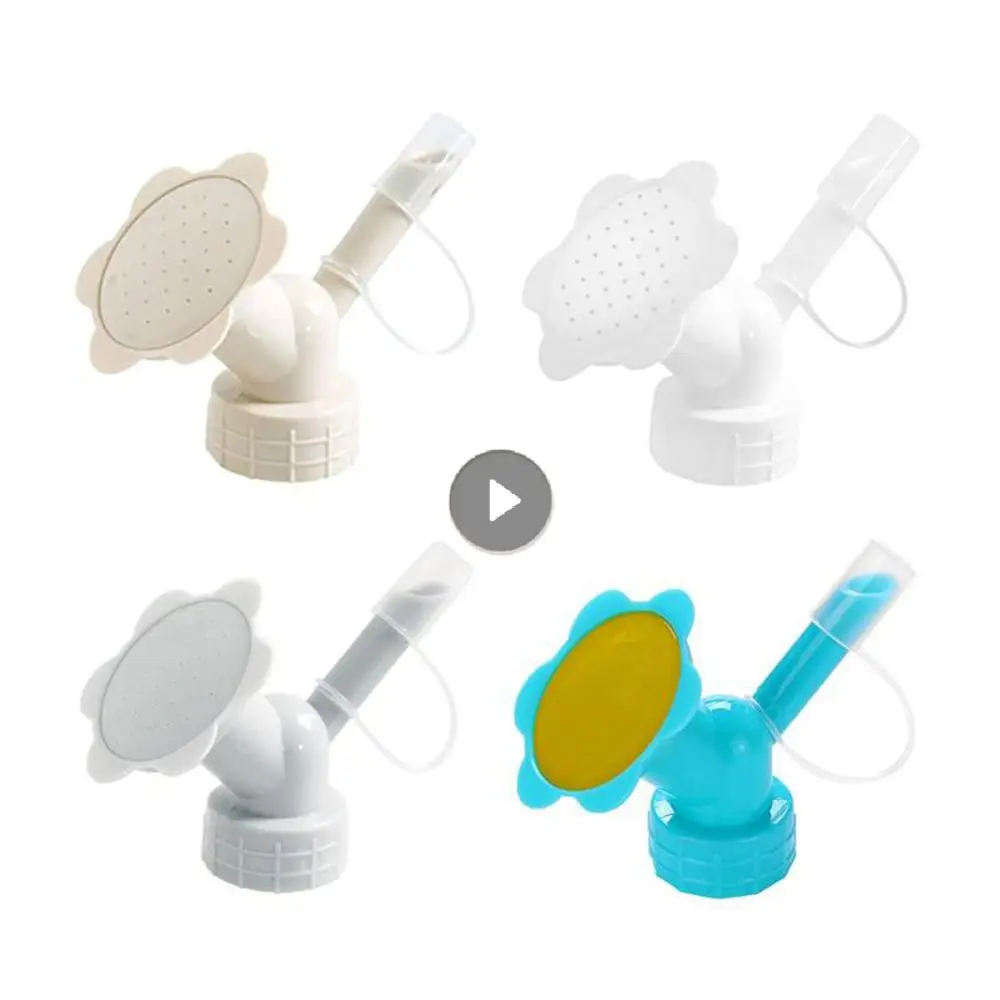 

2 In1 Watering Sprinkler Nozzle For Waterer Bottle Can Sprinkler Plant Irrigation Spout Double Bottle Head Easy Irrigation Tool