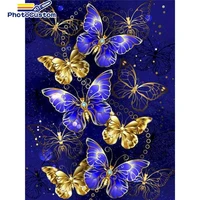 photocustom purper butterfly animals oil painting by numbers drawing on canvas handpainted art gift diy pictures by numbers kits