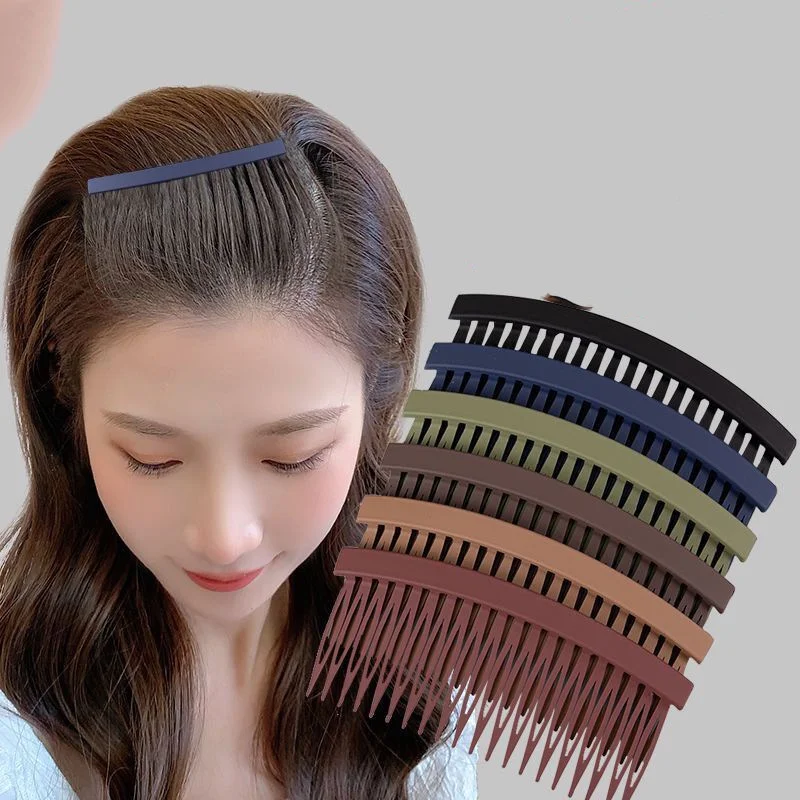 

AISHG Women Fashion Hair Comb Large Simple Hairpin Bangs Fixed Arrangement Broken Hair Accessories Back Head Hair Comb Headdress