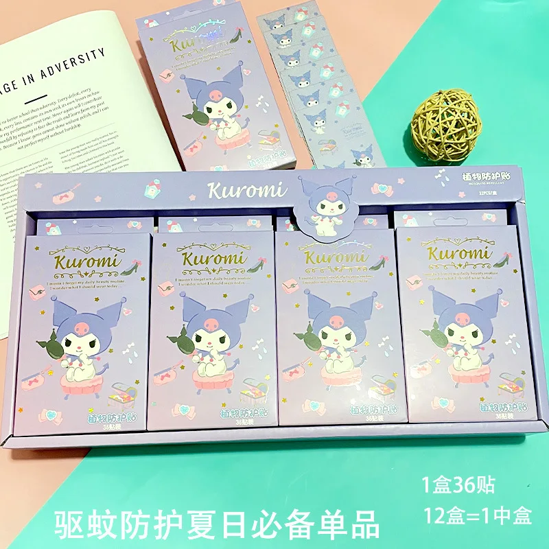 Sanrio защита растений наклейка против комаров трехмерная Наклейка на эфирное