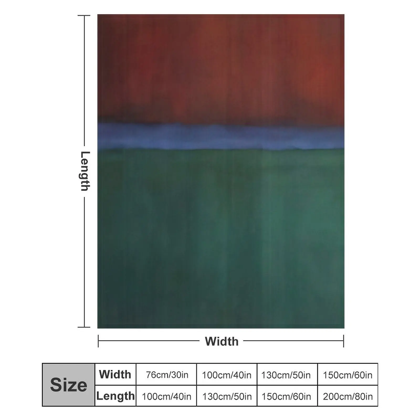 Марк Ротко - Земля и Зеленый 1955 год. Плед