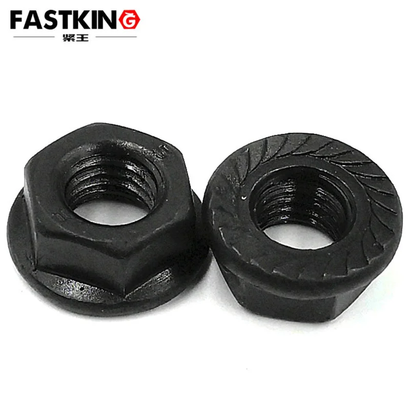 

10Pcs/Bag M8-M12 Grade 8,DIN6923 flange hex nut